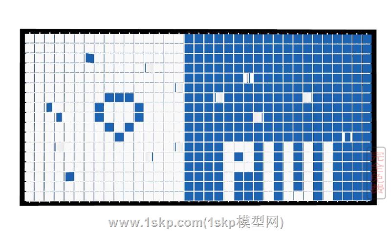翻牌墙积木墙
