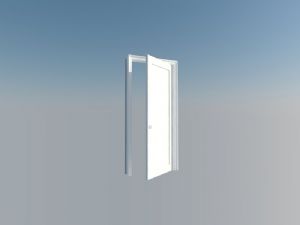 房门卧室门室内门SU模型