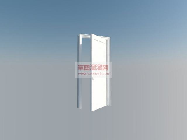 房门卧室门室内门SU模型