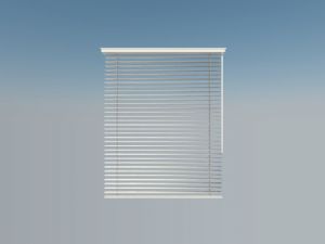 百叶窗窗帘SU模型 免费sketchup模型下载