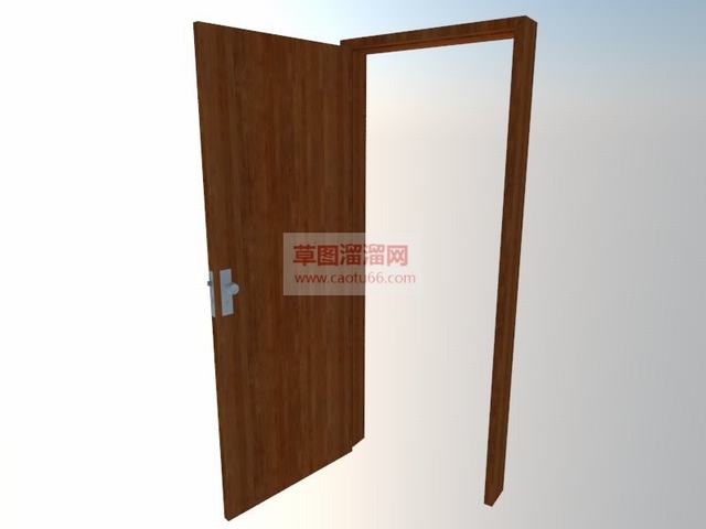 房间门卧室门SU模型