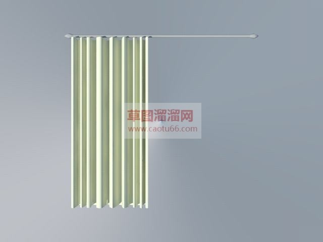 窗帘SU模型