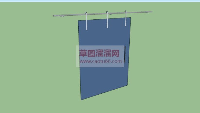 淋浴隔断-玻SU模型