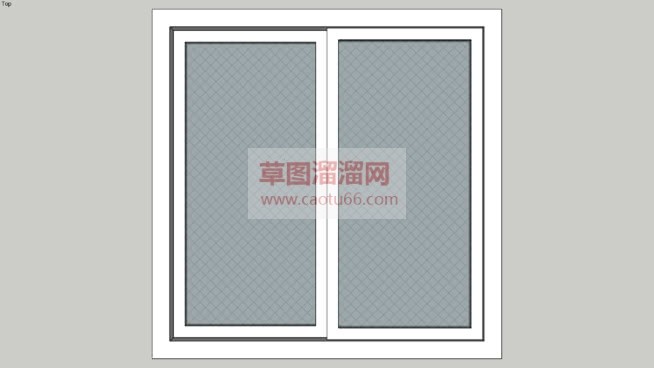 怎样拉窗户？SU模型
