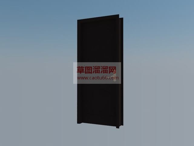 防盗门在线下SU模型