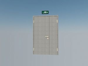 消防安全门应SU模型