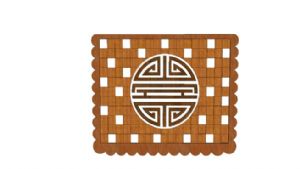 中式剪纸窗花SU模型