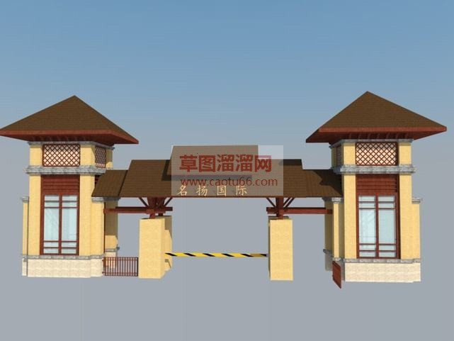 两个风格的小SU模型