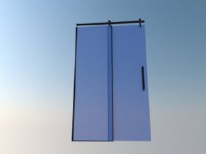 浴室间玻璃移SU模型