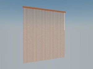 木制百叶窗窗SU模型