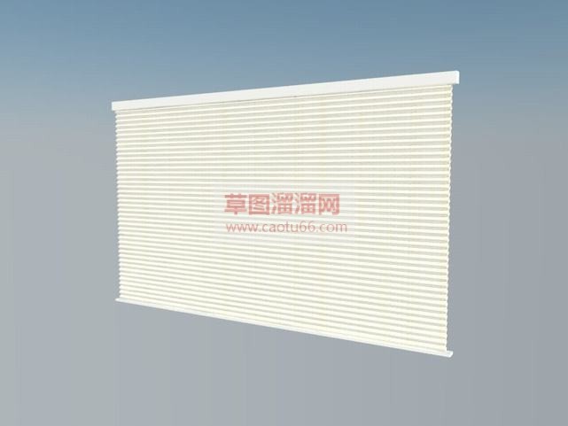 的百叶窗SU模型