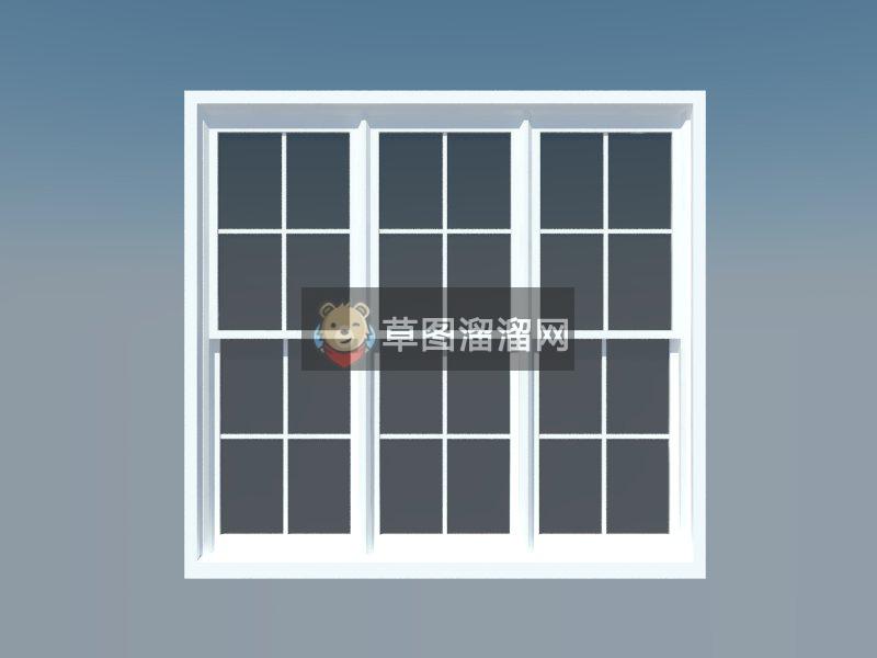 窗框SU模型