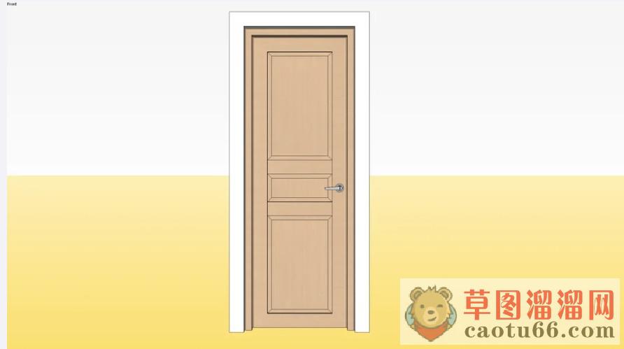 室内门SU模型
