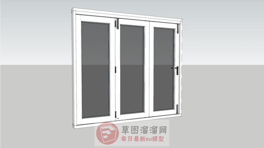 折叠窗SU模型