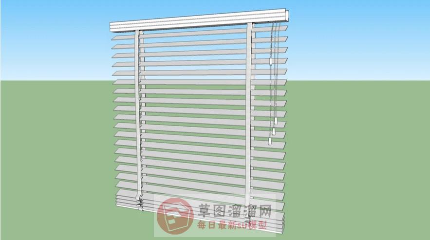 百叶窗SU模型