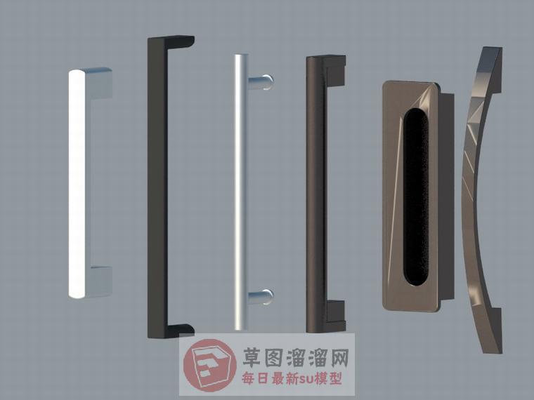 门把手SU模型
