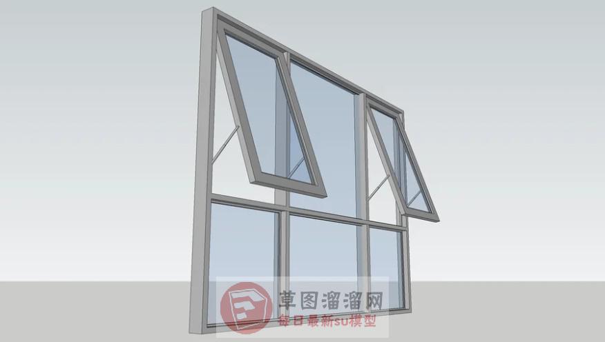 天窗窗户窗口SU模型