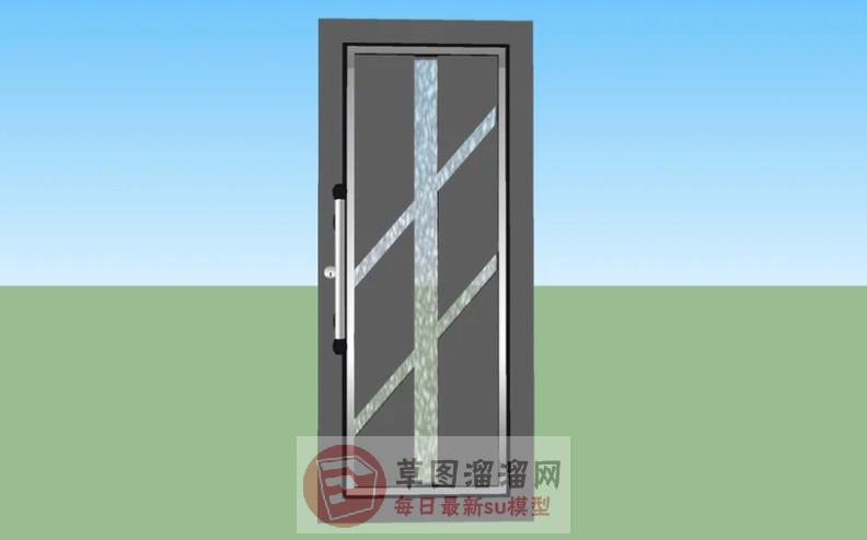 室内门房间门SU模型