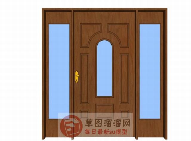前门大门SU模型