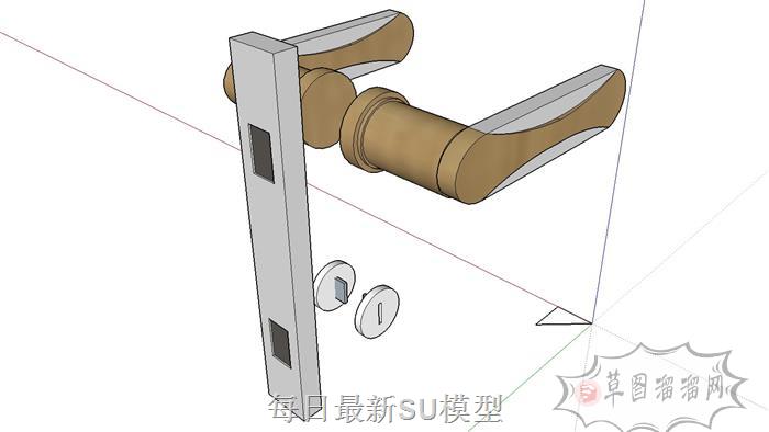 门把手门把手SU模型