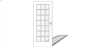 室内门卫生间门门SU模型