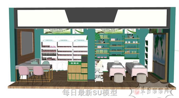 美容店按摩SPASU模型