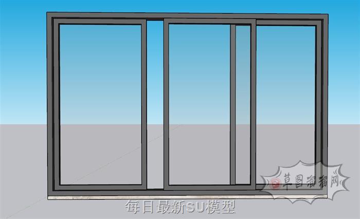 窗户窗口SU模型