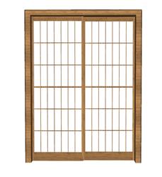 日式移门门窗SU模型
