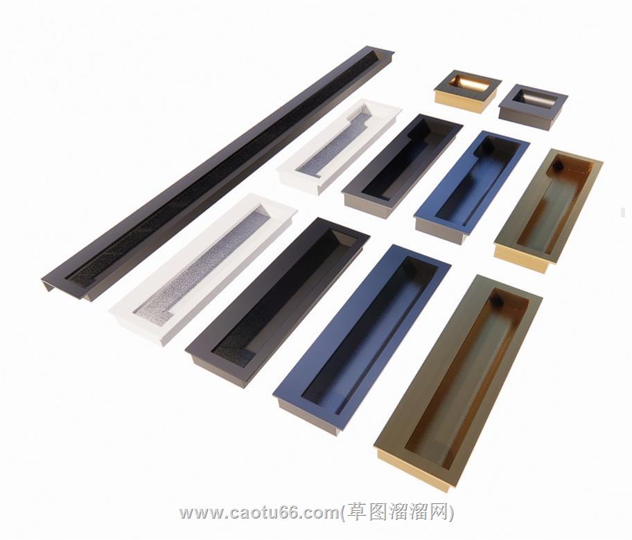 隐藏把手拉手SU模型