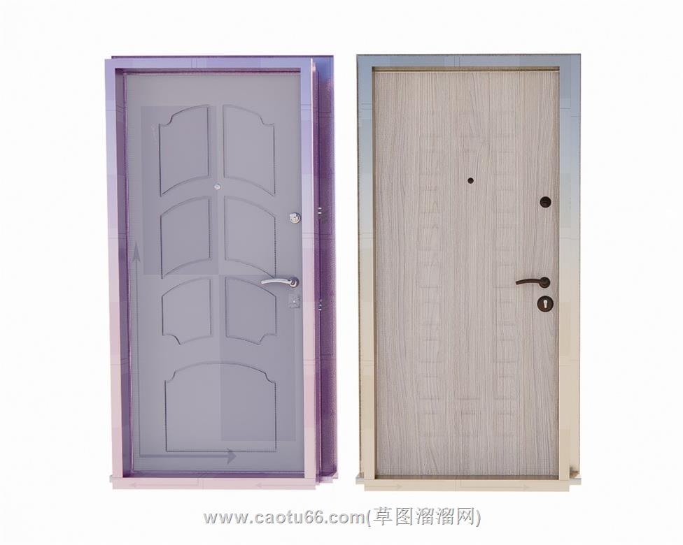 房门室内门SU模型