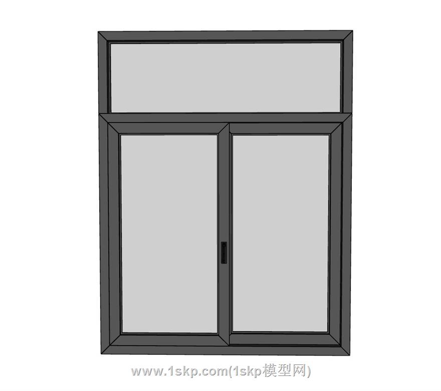 窗户SU模型