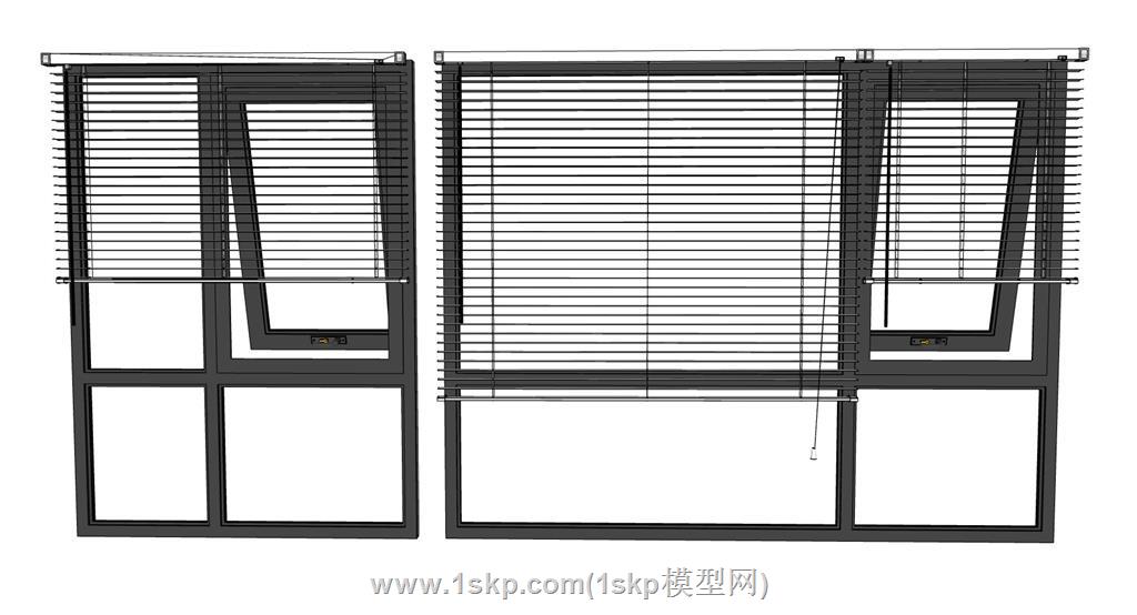 窗户SU模型