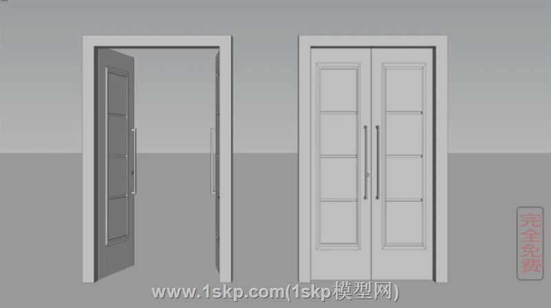 双扇门双开门