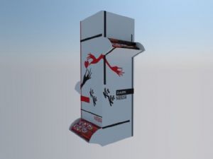 灯箱展示柜SU模型 免费sketchup模型下载