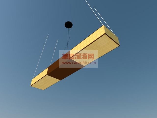 中式吊灯灯具SU模型