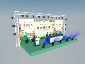 舞台灯光架桁架SU模型