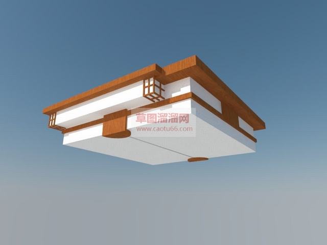中式灯具吊灯SU模型
