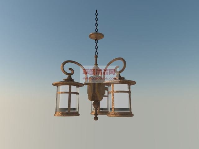 灯具吊灯SU模型