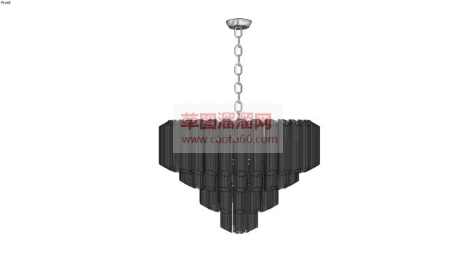 简易铁链小吊SU模型