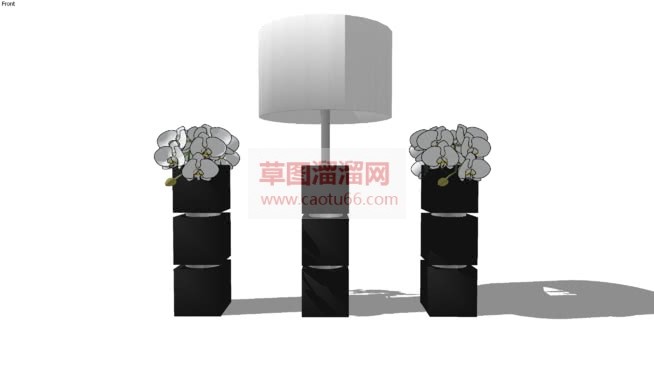 免费灯-现代SU模型