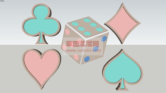 扑克牌LEDSU模型