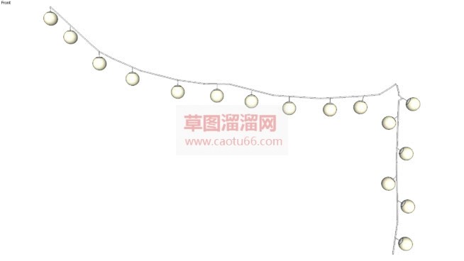 装饰LED彩SU模型