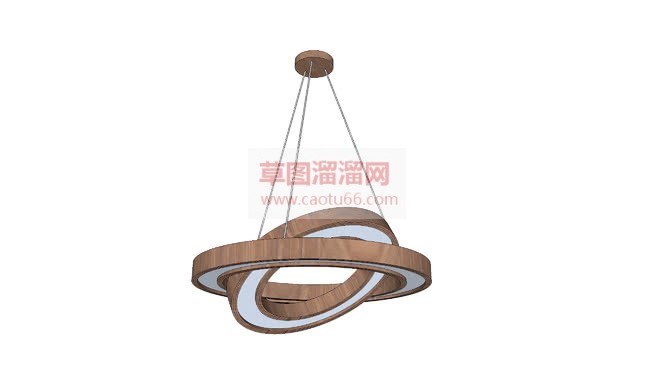 装饰小吊灯草SU模型
