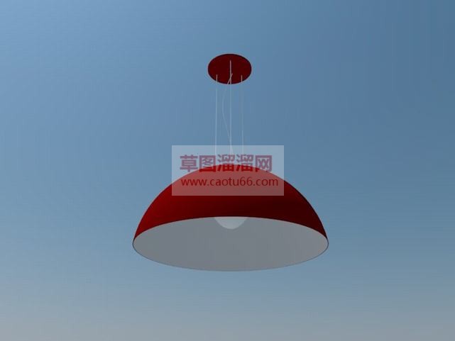 简约装饰小吊SU模型