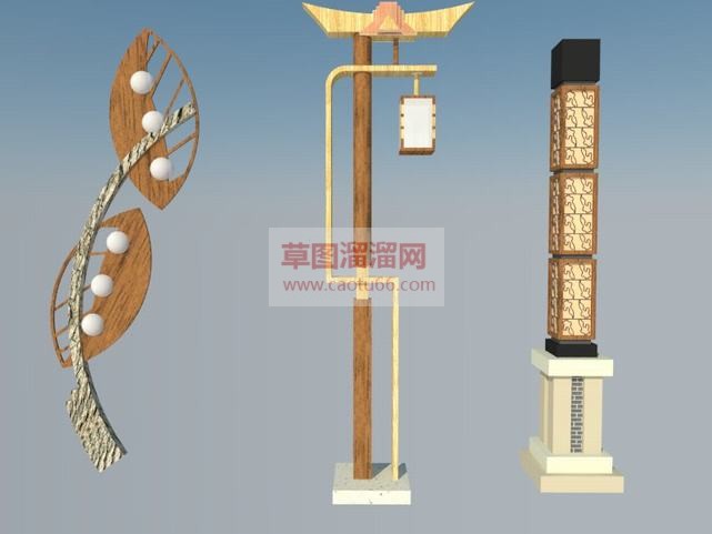 草图大师景观SU模型