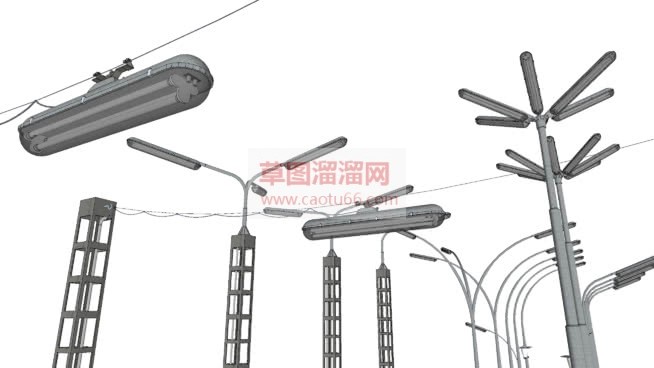 各种柱装荧光SU模型