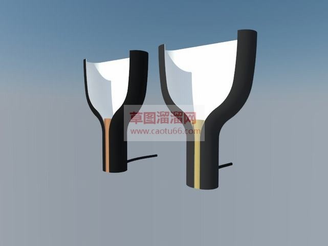流萤灯桌灯免SU模型