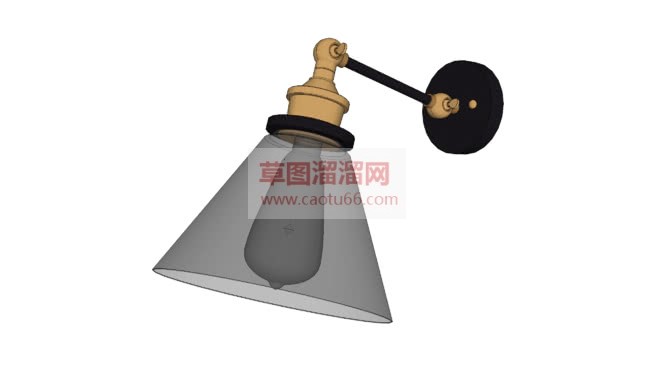 免费的壁灯SU模型