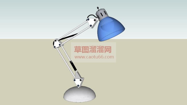 现代台灯SU模型