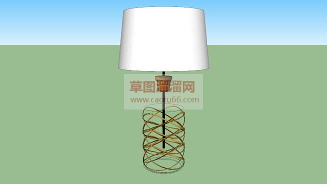 桌灯台灯免费SU模型